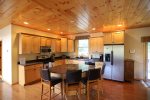 Fully Equipped Kitchen in this Luxury Vacation Home